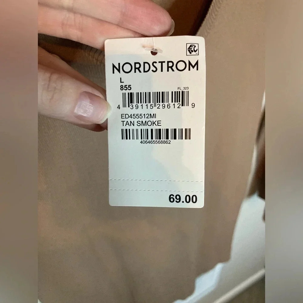 NWT Nordstrom Open Edit Knit Open Back Sweater Dr… - image 6